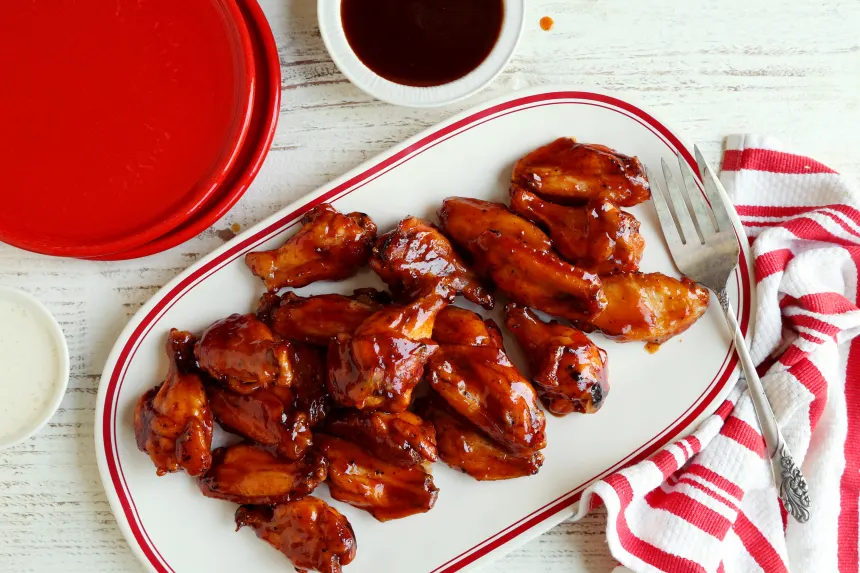 Honey BBQ Chicken Wings
