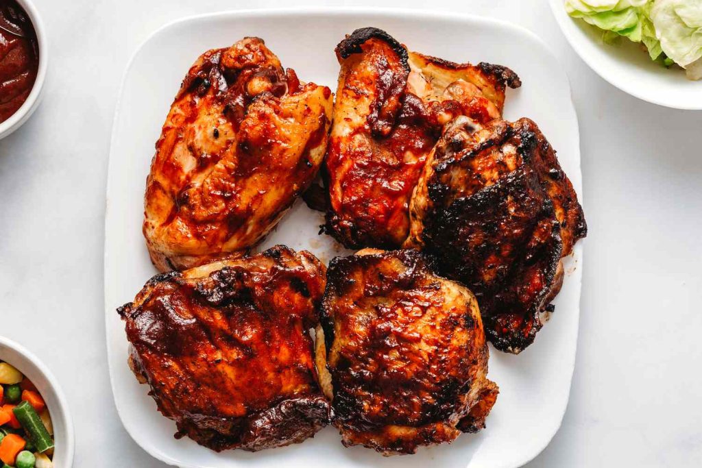 Juicy BBQ Chicken Thighs