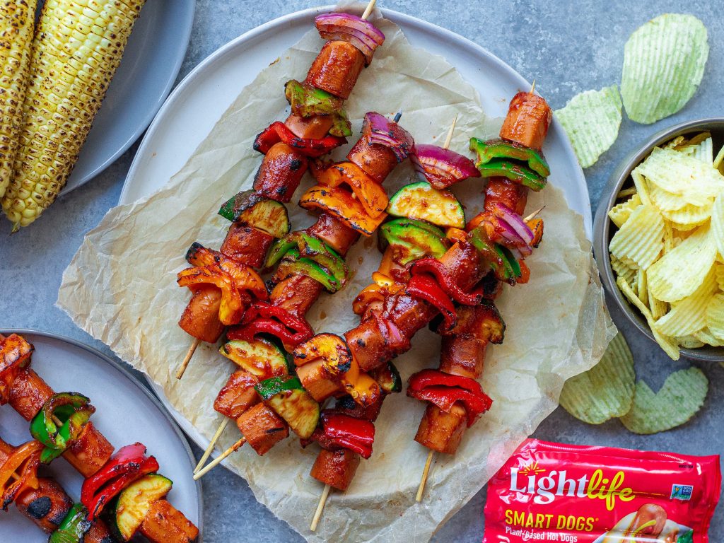 Mini Hot Dog Skewers