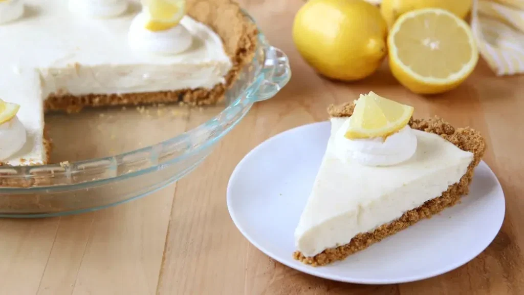 No Bake Lemon Icebox Pie