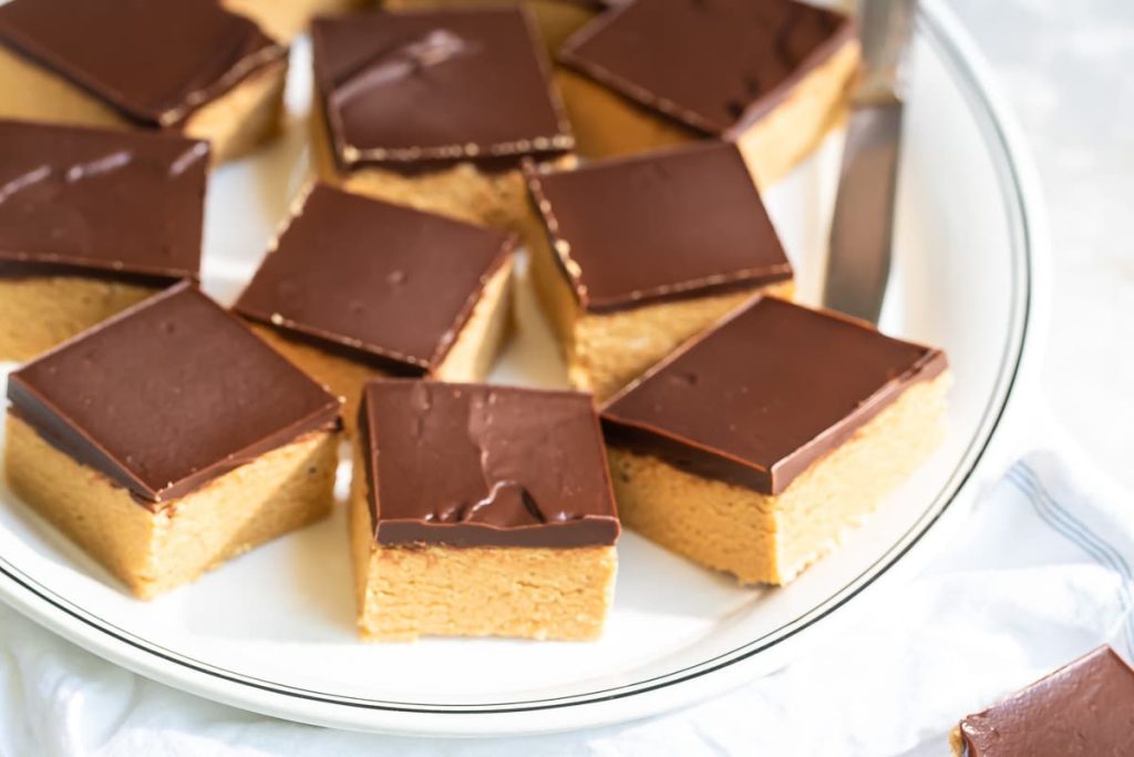 No Bake Peanut Butter Bars