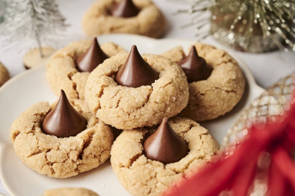 Peanut Butter Blossom Cookies
