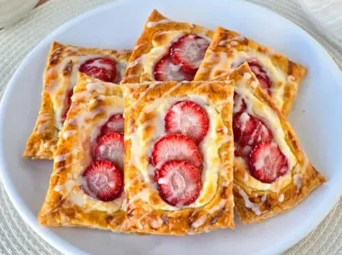 Strawberry Cream Cheese Danish