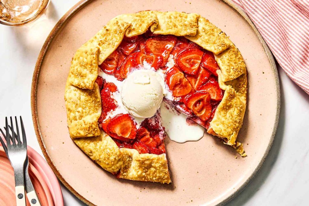 Strawberry Galette