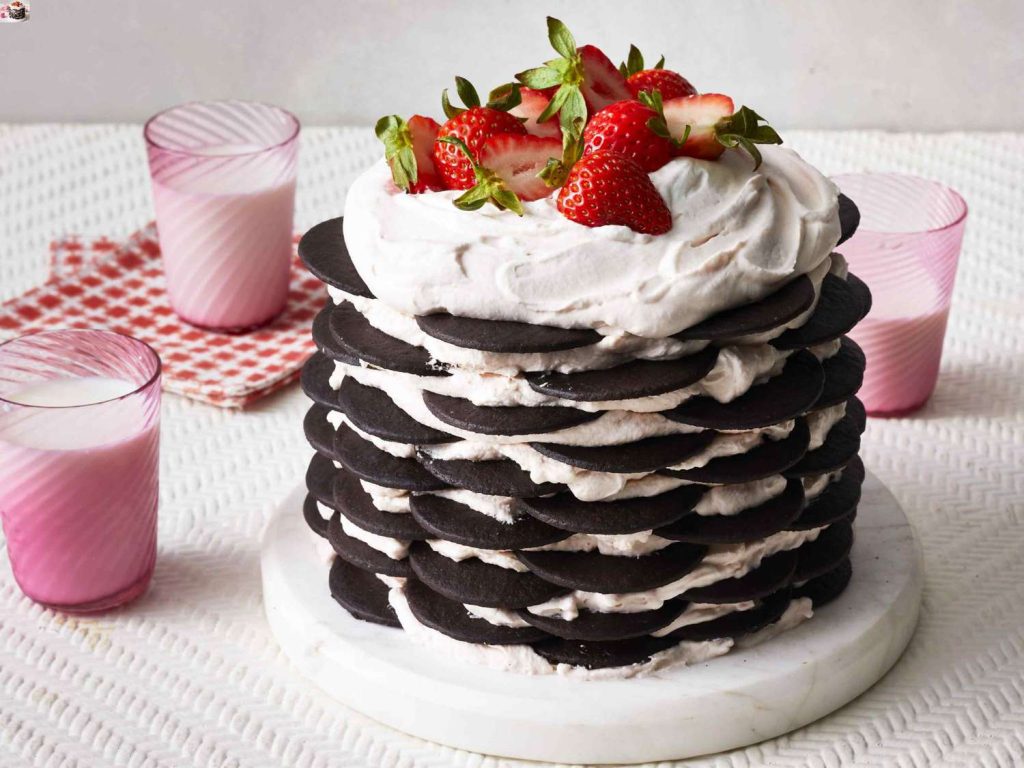 Strawberry Icebox Cake