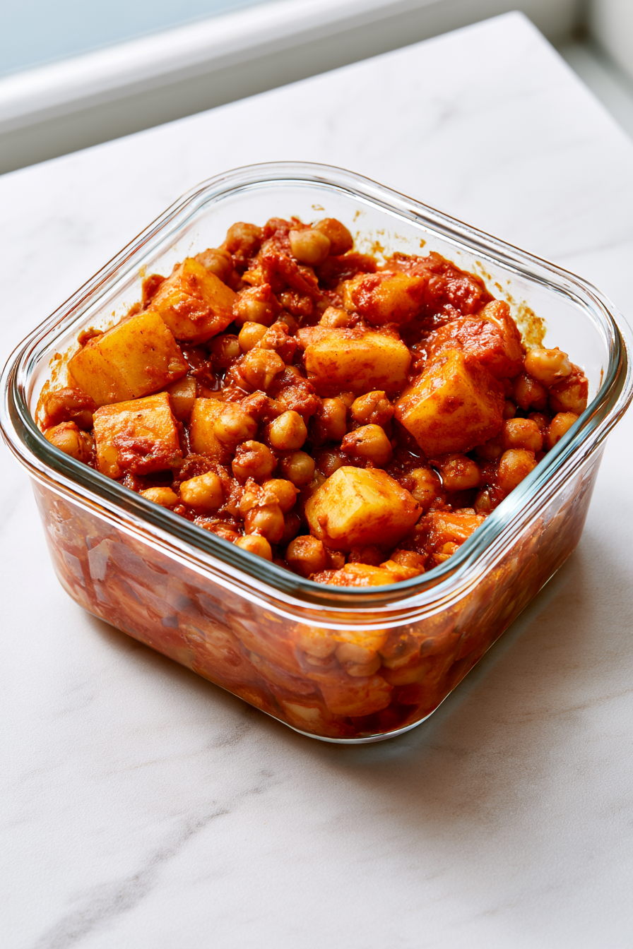 Store Chickpea Potato Curry