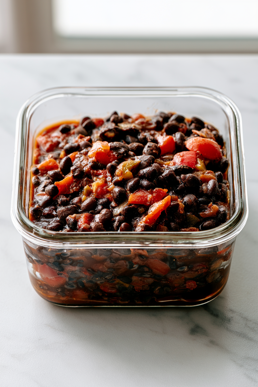 Store Vegan Black Bean Stew