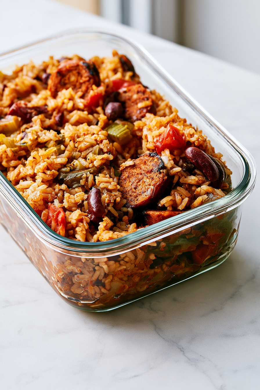 Store Vegan Jambalaya