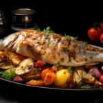 Salt Baked Fish Recipe ( With Escovitch Veggies)