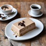 Coffee Semifreddo Recipe {With Crunchy Pralines and Espresso Beans}