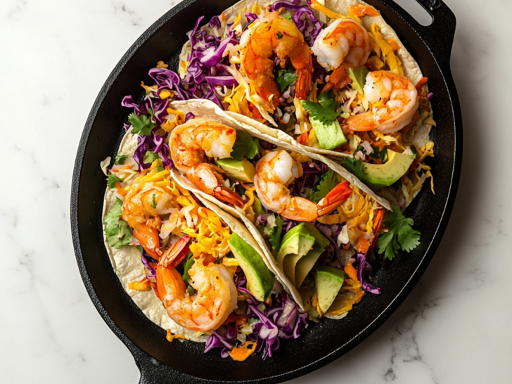 Beer Braised Shrimp Tacos Recipe