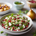 Pear Salad With Pomegranate Seeds Recipe