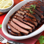 Red Wine Braised Brisket Recipe "With Herb Grits"