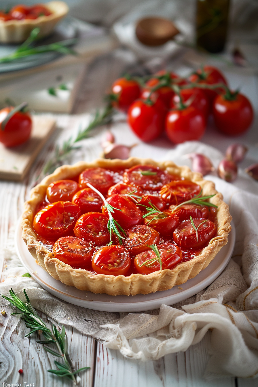 Summer Tomato Tart Recipe [A Seasonal Sensation]