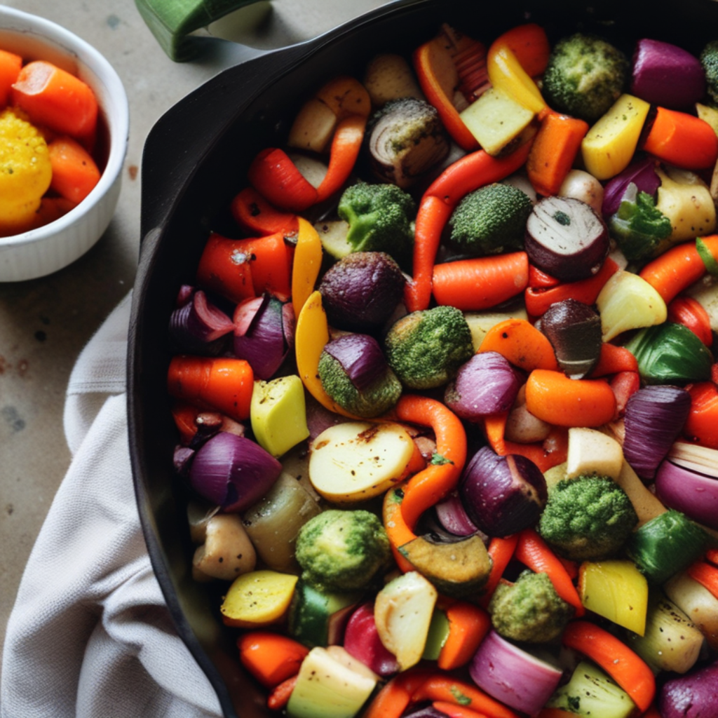 Roasted Vegetables Medley Recipe 