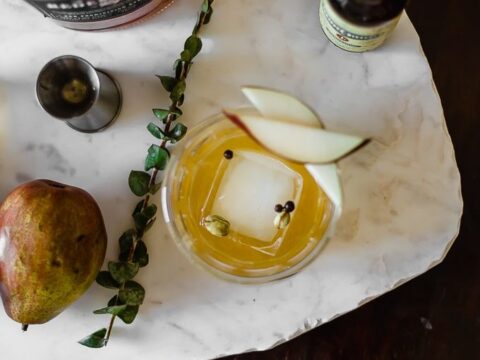 Spiced Pear Old Fashioned Recipe