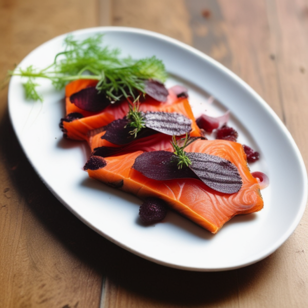 Salmon Gravlax Recipe (Beet Cured Infusion)