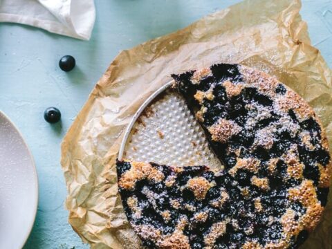 Blueberry Custard Cake Recipe