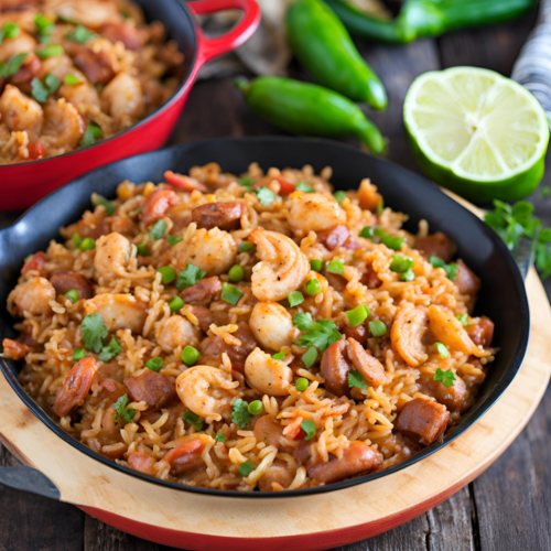 Cajun Jambalaya Recipe {A Flavorful One-Pot Feast}