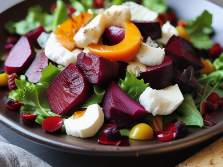 Pickled Beets and Goat Cheese Salad Recipe