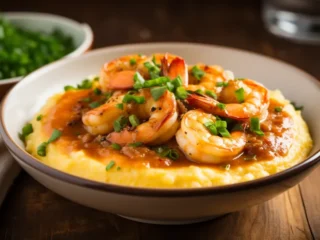 Shrimp and Grits Recipe - Ingredients, Equipments and Instructions