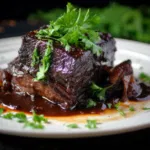 Coffee Ancho Short Ribs Sous Vide