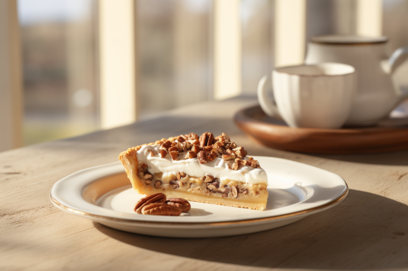 How to serve the Pecan Cream Pie Recipe