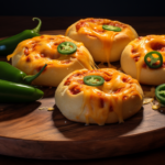 KOLACHES With JALAPEnO and CHEESE