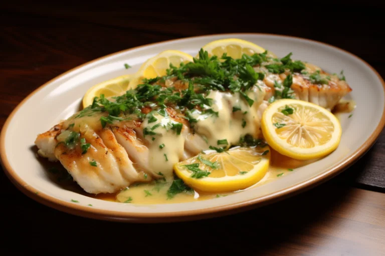 Lemon Butter Sauce for Fish