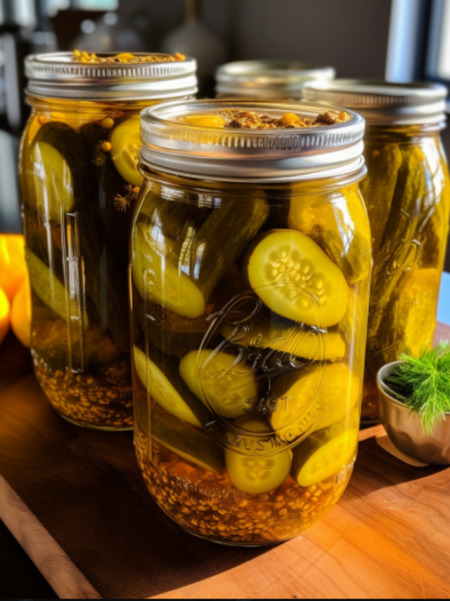 Sweet Pickles recipe: Easy Homemade Refrigerator Sweet Pickles