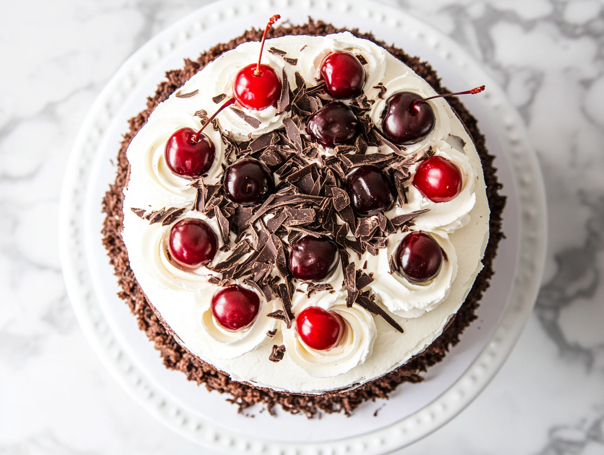 Easy Black Forest Cake Recipe