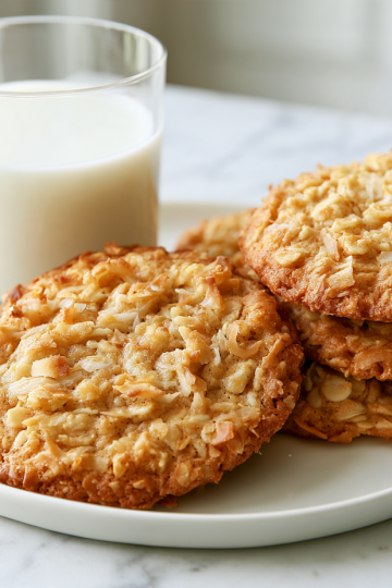 Best Oatmeal Coconut Cookies