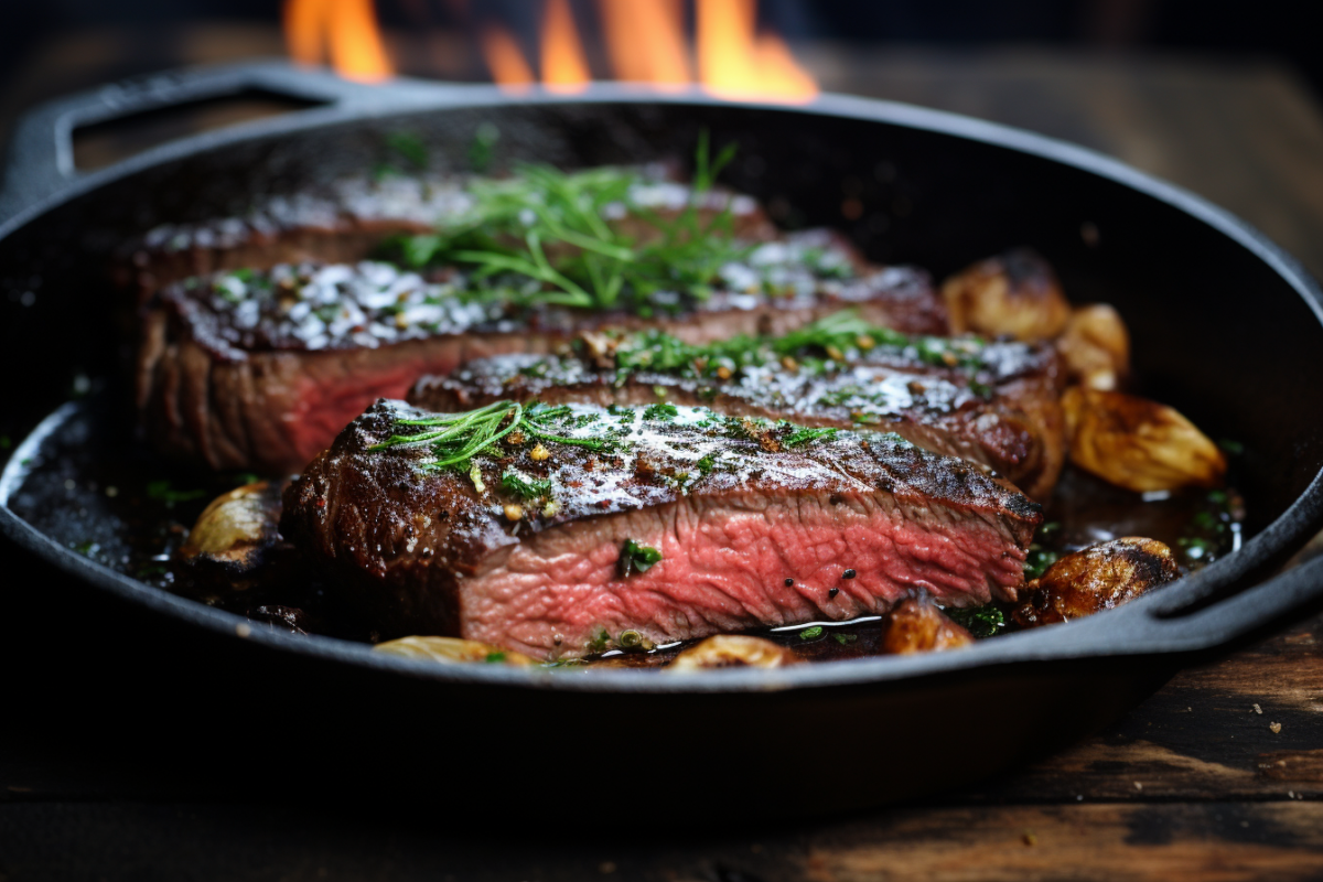 Cast Iron Skillet Steak Recipe