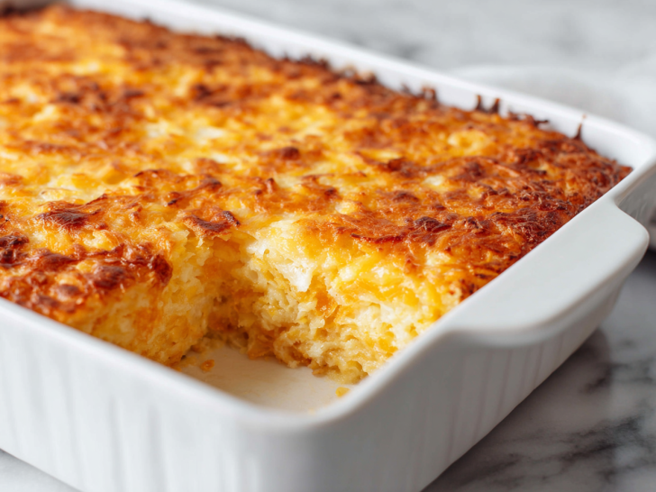 Easy Hash Brown Casserole Recipe!
