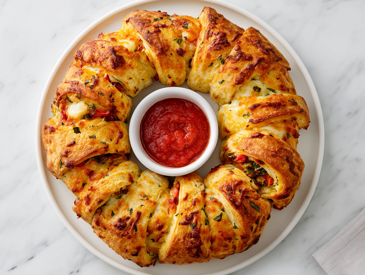 Easy Italian Crescent Ring Recipe!