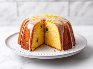 Lemon Blueberry Pound Cake Recipe