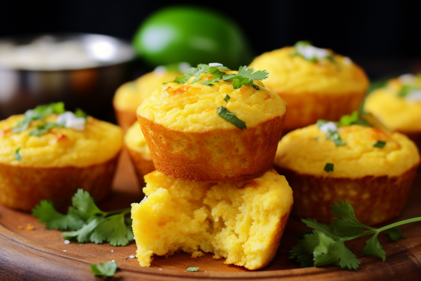 Mexican Cornbread Muffins