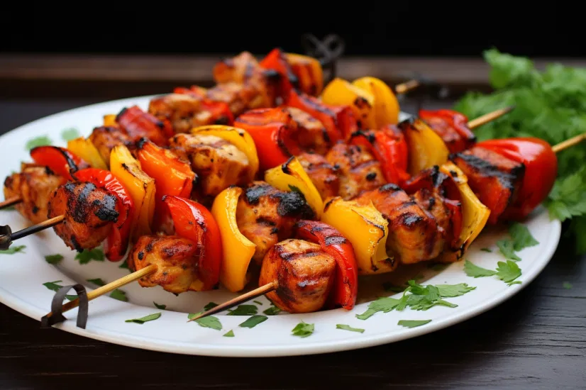 Serving Suggestions-  what to serve with chicken kabobs recipe