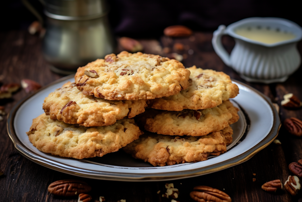 tips to store leftover Coconut Pecan Cookies