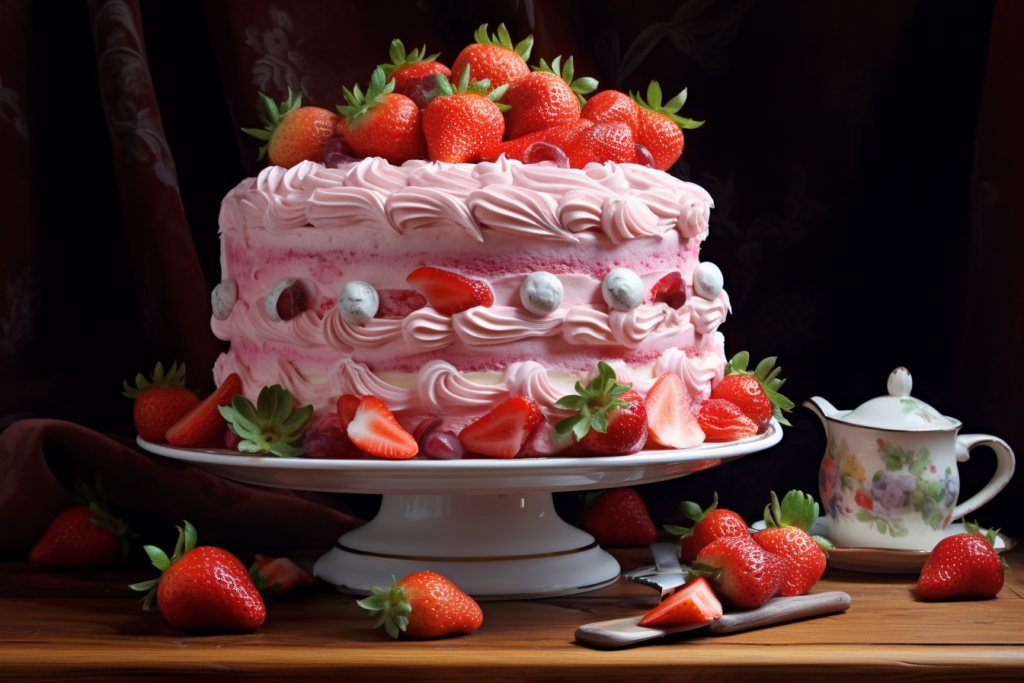 Strawberry Cake Recipe