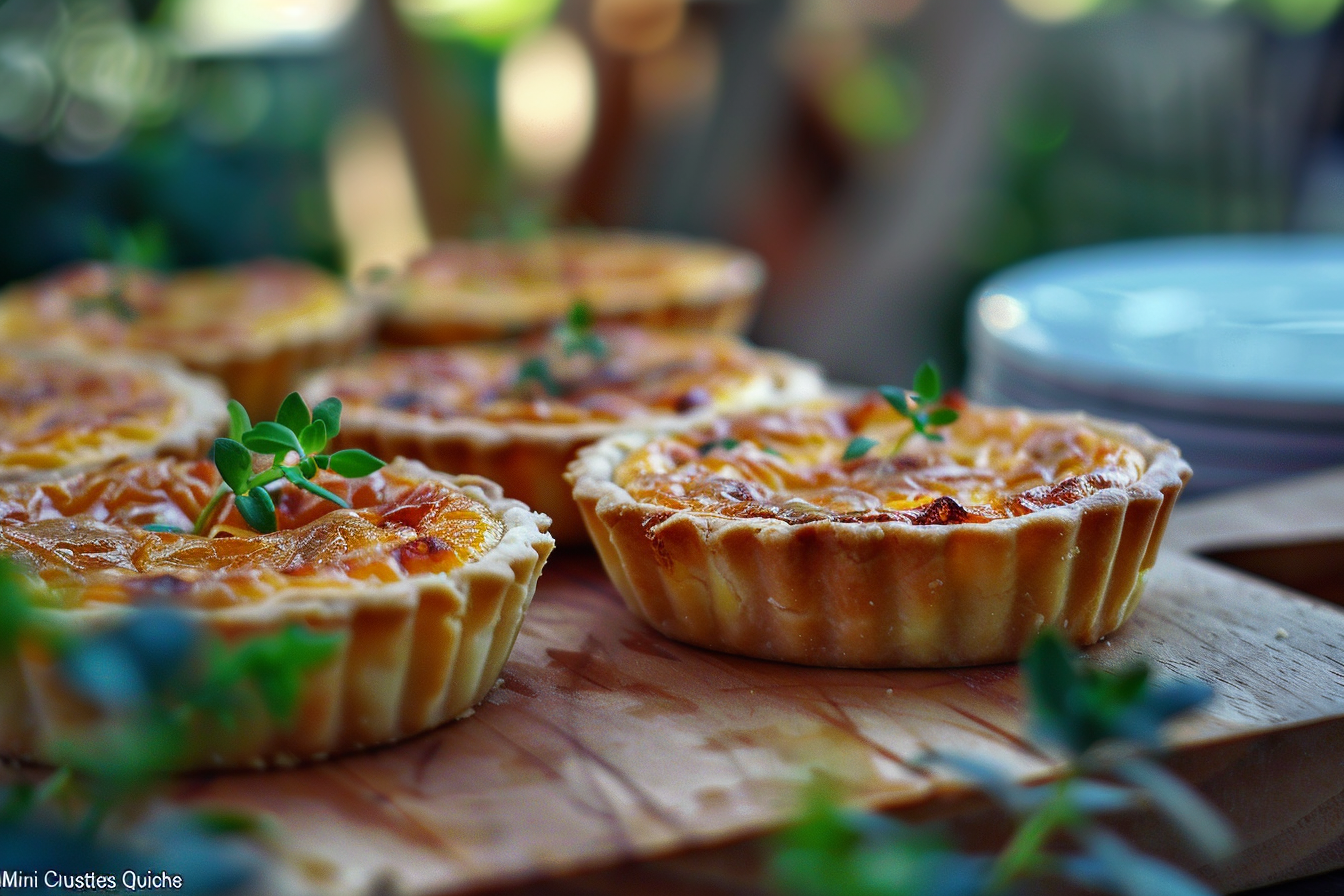 Mini Crustless Quiche Recipe