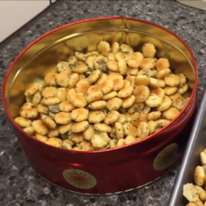 The image shows Oyster Cracker ready to serve