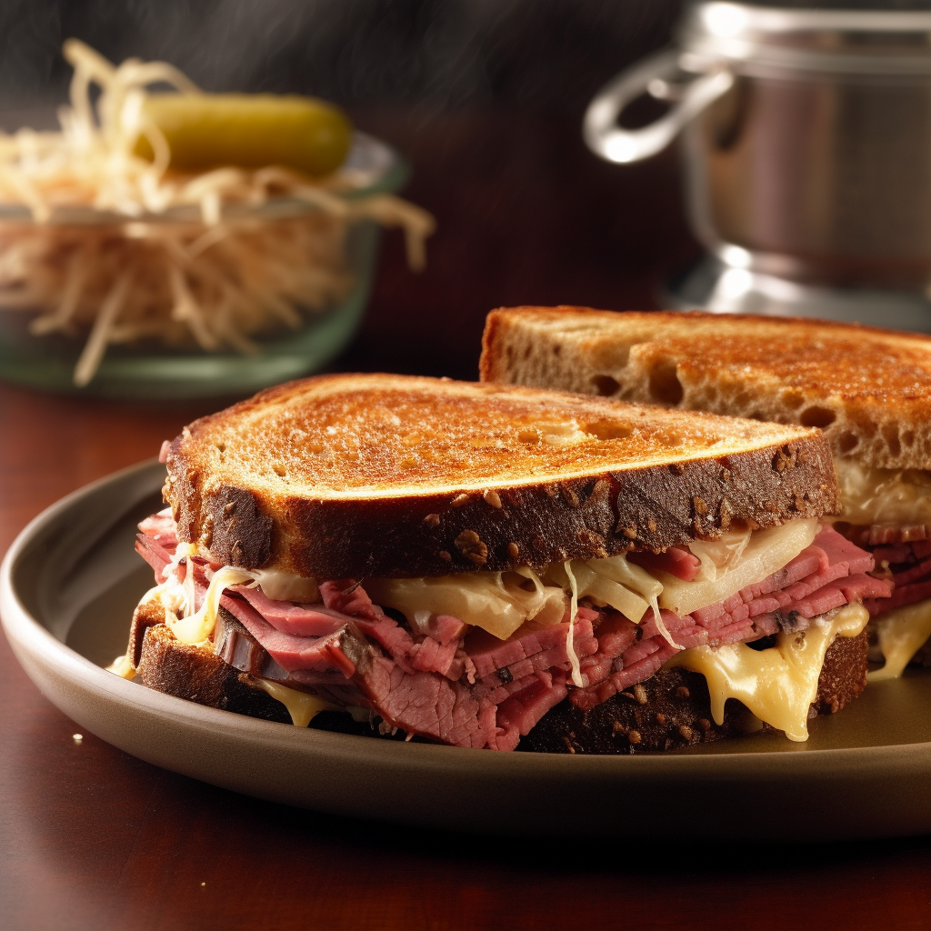 Pastrami Reuben Sandwich Recipe