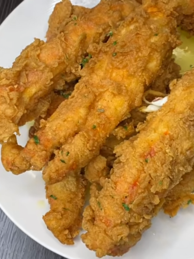 Fried Crab Legs Recipe