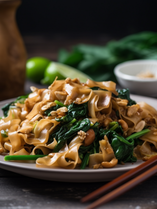 Pad See Ew Recipe (Thai Stir Fried Noodles)