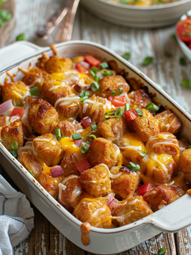 Tater Tot Hotdish Recipe (Comfort Food Delight)