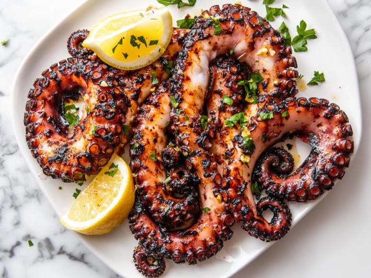 Homemade Grilled Octopus Recipe