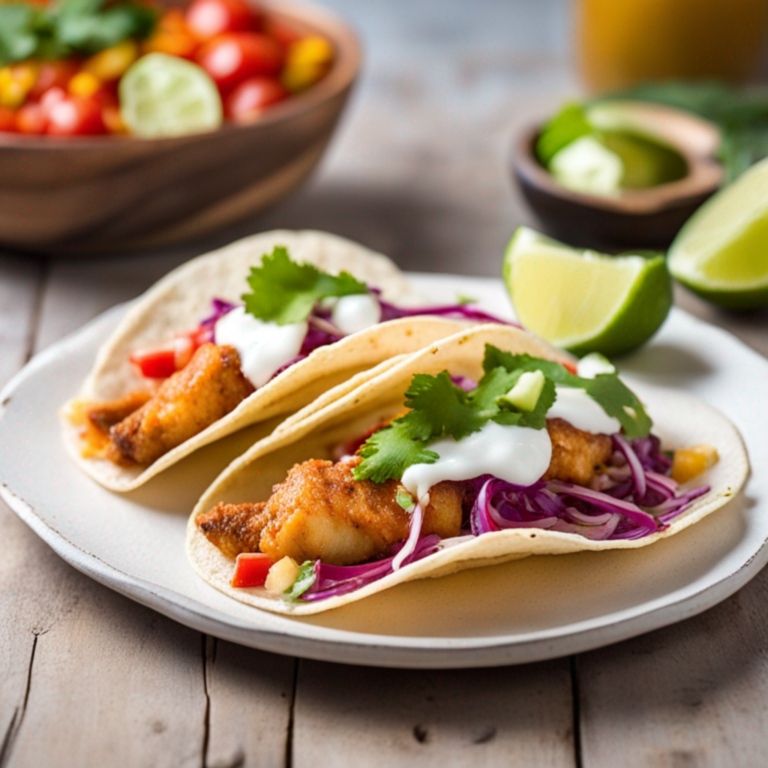 Baja Fish Tacos Recipe: Fresh and Flavorful!