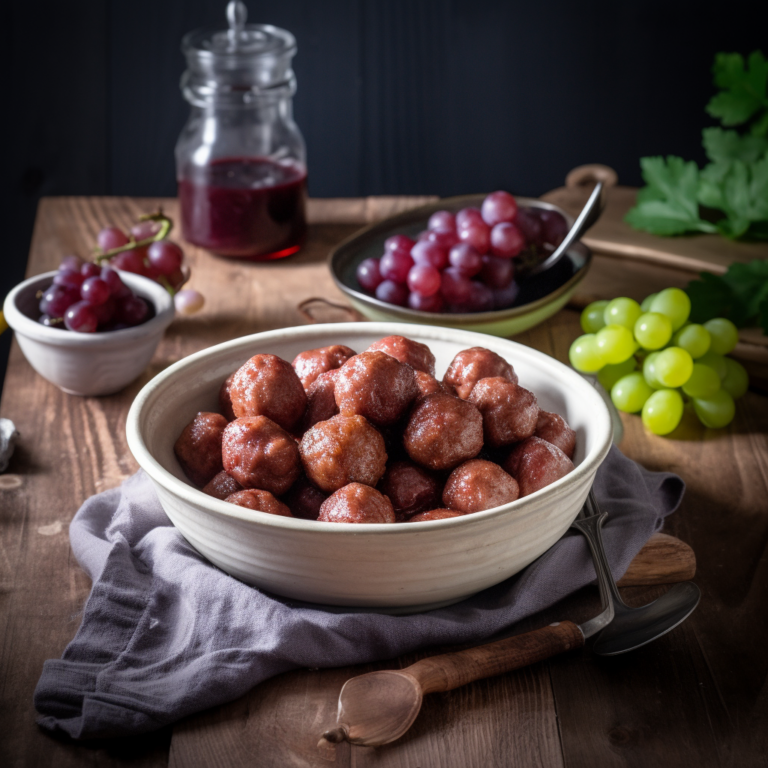 Grape Jelly Meatball Recipe