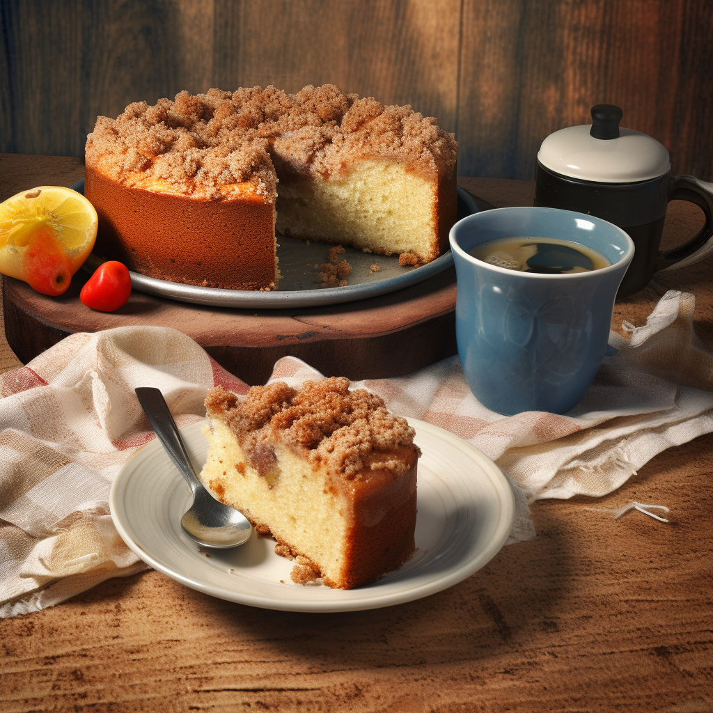 LAUSD Coffee Cake Recipe